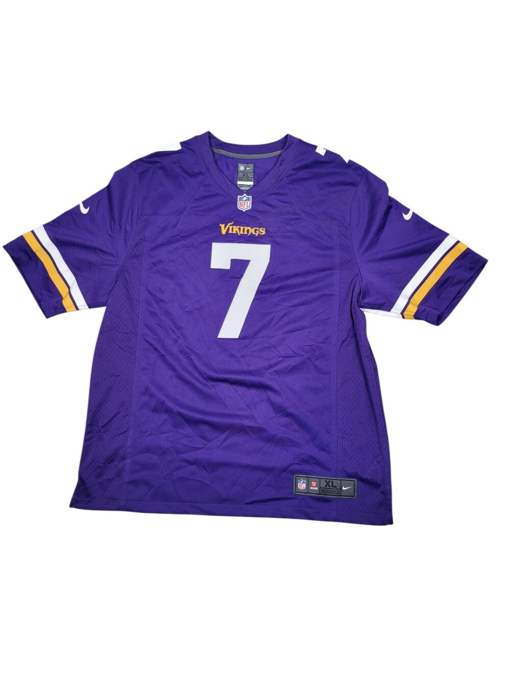 Nike NHL Minnesota Vikings #7 Ponder Purple Jersey Size: XL